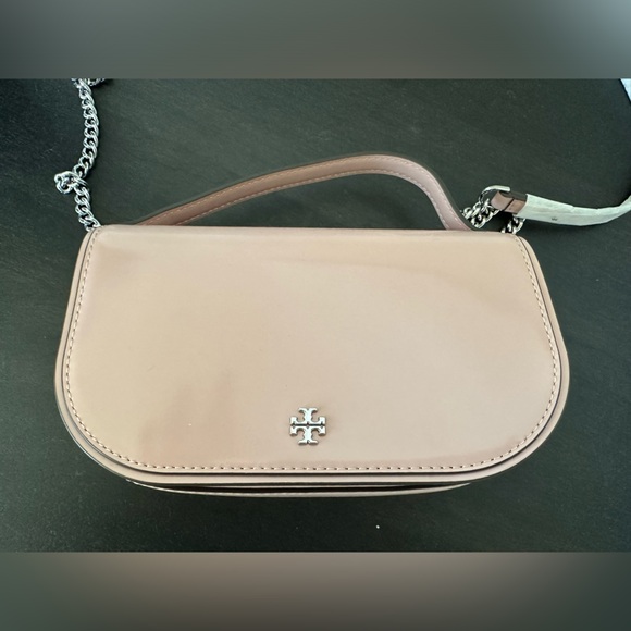 Tory Burch Emerson Top Handle Patent Leather Crossbody Handbag - Picture 3 of 4